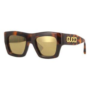 New GUCCI Havana Square GG1772S 007 Sunglasses Women